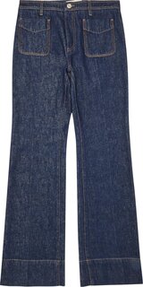 Джинсы Wales Bonner Brooklyn Jeans &apos;Blue&apos;, синий