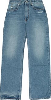 Джинсы Off-White Corporate 90s Fit Jeans &apos;Blue/White&apos;, синий
