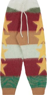 Джоггеры Palm Angels Stars Knitted Joggers &apos;Beige/Yellow&apos;, загар