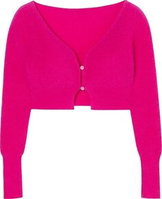 Кардиган Jacquemus Le Cardigan Alzou &apos;Pink&apos;, розовый