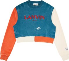 Лонгслив Gallery Dept. x Lanvin Long-Sleeve Embroidered Sweatshirt &apos;Multicolor&apos;, разноцветный