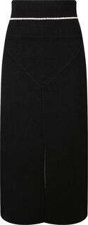 Юбка Moncler 1952 Knitwear Skirt &apos;Black&apos;, черный