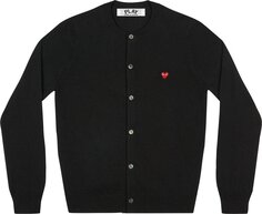 Кардиган Comme des Garçons PLAY Mini Heart Cardigan &apos;Black&apos;, черный