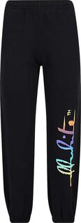Спортивные брюки Off-White Rainbow Logo Sweatpants &apos;Black/Multicolor&apos;, черный