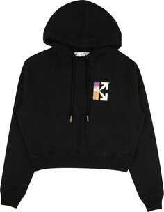 Худи Off-White Gradient Hoodie &apos;Black Multicolor&apos;, черный