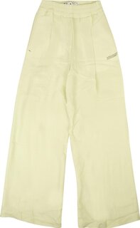 Брюки Off-White Cady Coulisse Formal Pants &apos;Green&apos;, зеленый