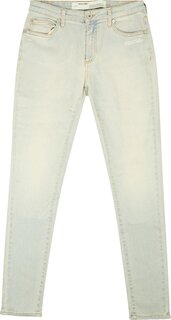 Джинсы Off-White Denim Skinny Jeans &apos;Light Blue&apos;, синий