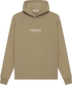 Худи Fear of God Essentials Relaxed Hoodie &apos;Oak&apos;, зеленый