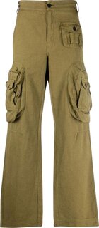 Брюки Heron Preston Pocket Cargo Pants &apos;Military Green&apos;, зеленый