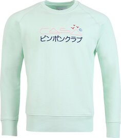 Толстовка Casablanca Embroidered Raglan Sweatshirt &apos;Mint&apos;, зеленый