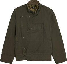 Куртка Engineered Garments Heavyweight Cotton Ripstop Moto Jacket &apos;Olive&apos;, зеленый