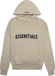 Свитер Fear of God Essentials Knit Sweater &apos;Sage&apos;, зеленый