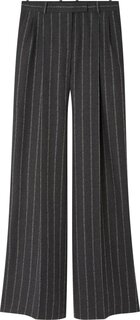 Брюки Versace Pinstripe Pant &apos;Medium Grey&apos;, серый