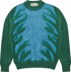 Свитер Marni Roundneck Sweater &apos;Lawn Green&apos;, зеленый