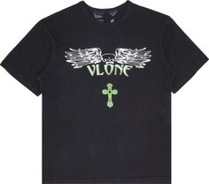 Футболка Vlone Support T-Shirt &apos;Black&apos;, черный