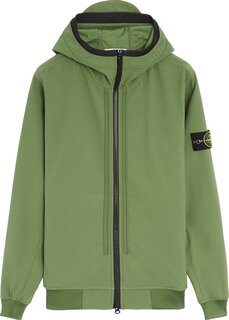 Куртка Stone Island Light Soft Shell R Jacket &apos;Olive Green&apos;, зеленый