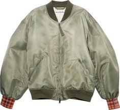 Куртка Acne Studios Bomber Jacket &apos;Olive Green&apos;, зеленый