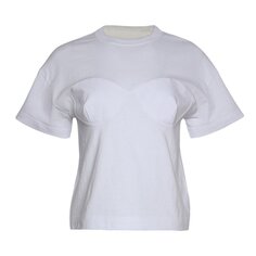 Футболка Sacai Jersey T-Shirt &apos;Off White&apos;, белый