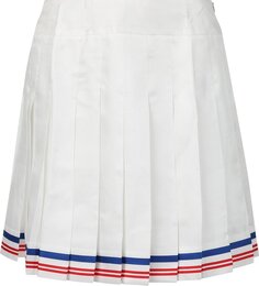 Юбка Casablanca Printed Tennis Skirt &apos;Par Avion&apos;, белый