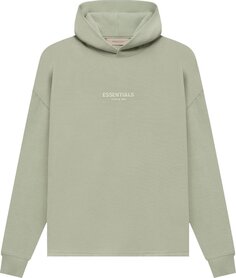 Худи Fear of God Essentials Relaxed Hoodie &apos;Sea Foam&apos;, зеленый