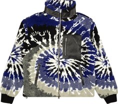 Куртка Amiri Tie Dye Track Jacket &apos;Blue/Black&apos;, синий
