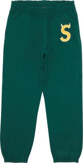 Спортивные брюки Supreme S Logo Sweatpant &apos;Green&apos;, зеленый