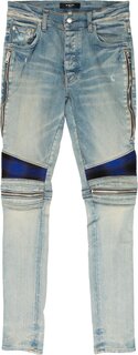 Джинсы Amiri Plaid MX2 Jean &apos;Clay/Indigo&apos;, синий