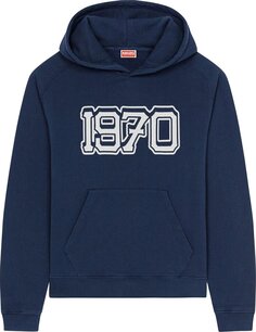 Толстовка Kenzo Varsity Hooded Sweatshirt &apos;Midnight Blue&apos;, синий