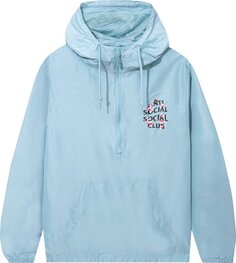 Анорак Anti Social Social Club Kkoch Anorak &apos;Aqua&apos;, синий