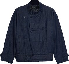 Куртка Engineered Garments 12oz Denim Moto Jacket &apos;Indigo&apos;, синий