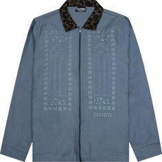 Куртка Pleasures Friction Work Jacket &apos;Blue&apos;, синий
