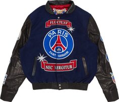 Куртка Paris Saint-Germain x Jeff Hamilton Limited Edition Jacket For The Champion 10th Title &apos;Blue/Black&apos;, синий