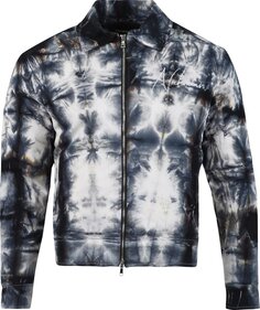 Куртка Nahmias Padded Zip Jacket &apos;Blue Tye Dye&apos;, синий