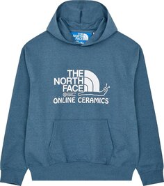 Худи The North Face x Online Ceramics Graphic Hoodie &apos;Blue Regrind&apos;, синий