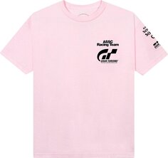 Футболка Anti Social Social Club x Gran Turismo Logo Tee &apos;Pink&apos;, розовый