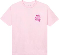 Футболка Anti Social Social Club Kaburosai Tee &apos;Pink&apos;, розовый