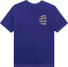 Футболка Anti Social Social Club Thermal Internal Tee &apos;Purple&apos;, фиолетовый