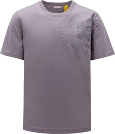 Футболка Moncler Genius x 1017 ALYX 9SM Logo T-Shirt &apos;Lilac&apos;, фиолетовый