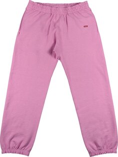 Спортивные брюки Supreme Small Box Sweatpant &apos;Bright Pink&apos;, розовый