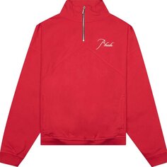 Толстовка Rhude Quarter Zip &apos;Cherry Red&apos;, красный