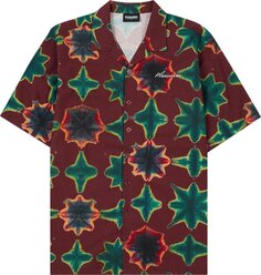 Футболка Pleasures Sulfur Short-Sleeve Button Up &apos;Red&apos;, красный