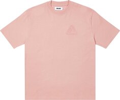 Футболка Palace Tri-Ferg Embossed T-Shirt &apos;Pink&apos;, розовый