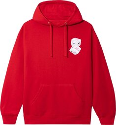 Худи Anti Social Social Club Best Of Luck Hoodie &apos;Red&apos;, красный