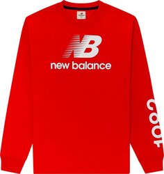 Лонгслив New Balance Made In USA Heritage Long-Sleeve Tee &apos;Team Red&apos;, красный