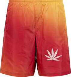 Шорты для плавания Palm Angels x The Webster Degrade Swimshorts &apos;Red/Yellow/Orange&apos;, красный