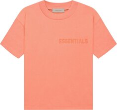 Футболка Fear of God Essentials Short-Sleeve Tee &apos;Coral&apos;, оранжевый