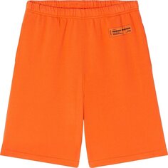 Спортивные шорты Heron Preston Logo Recycled Sweatshorts &apos;Orange&apos;, оранжевый