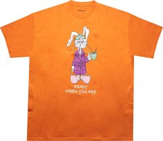 Футболка Martine Rose Bunny Oversized T-Shirt &apos;Orange&apos;, оранжевый