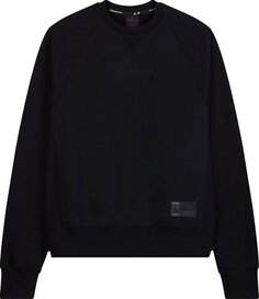 Толстовка Air Jordan x Fragment Crewneck Sweatshirt &apos;Black/Reflective Silver&apos;, черный