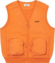 Жилет Palace London Sweat Gilet &apos;Rust&apos;, оранжевый